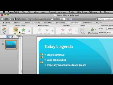 powerpoint for mac 2011 animation tutorial
